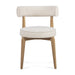 Nikita Cream Performance Fabric Dining Chair - Home And Beyond