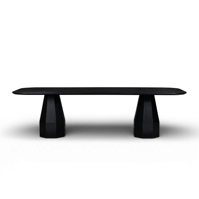 Brocha 106" Ash Wood Rectangular Dining Table - Home And Beyond