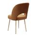Swell Cognac Velvet Chair - UK - Home And Beyond