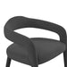 Lucia Black Velvet Dining Chair - UK - Home And Beyond