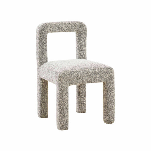 Hazel Grey Boucle Dining Chair - UK - Home And Beyond