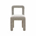 Hazel Grey Boucle Dining Chair - UK - Home And Beyond