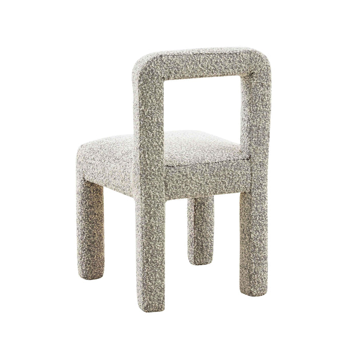 Hazel Grey Boucle Dining Chair - UK - Home And Beyond