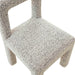 Hazel Grey Boucle Dining Chair - UK - Home And Beyond