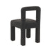 Hazel Black Boucle Dining Chair - UK - Home And Beyond