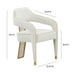 Corralis Cream Performance Linen Dining Chair - UK - Home And Beyond