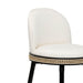 Harley Cream Velvet Bar Stool 9 - Home And Beyond