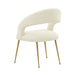 Rocco Cream Boucle Dining Chair - UK - Home And Beyond