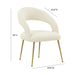 Rocco Cream Boucle Dining Chair - UK - Home And Beyond