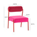 Jolene Hot Pink Velvet Dining Chair - Set of 2 - UK - Home And Beyond