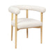 Spara Cream Boucle Dining Chair - UK - Home And Beyond