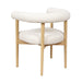 Spara Cream Boucle Dining Chair - UK - Home And Beyond