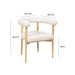 Spara Cream Boucle Dining Chair - UK - Home And Beyond