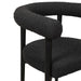 Spara Black Boucle Dining Chair - UK - Home And Beyond