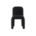 Georgia Midnight Black Chenille Dining Chair - UK - Home And Beyond