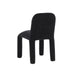 Georgia Midnight Black Chenille Dining Chair - UK - Home And Beyond