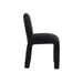 Georgia Midnight Black Chenille Dining Chair - UK - Home And Beyond