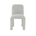 Georgia Light Grey Chenille Dining Chair - UK - Home And Beyond