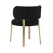 Margaret Black Boucle Dining Chair - UK - Home And Beyond