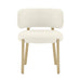 Margaret Cream Boucle Dining Chair - UK - Home And Beyond