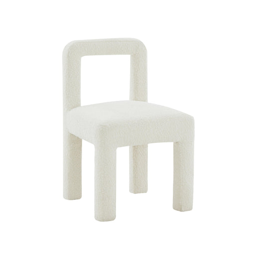Hazel Cream Boucle Dining Chair - UK - Home And Beyond