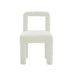 Hazel Cream Boucle Dining Chair - UK - Home And Beyond