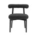 Spara Black Boucle Side Chair - UK - Home And Beyond