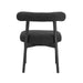 Spara Black Boucle Side Chair - UK - Home And Beyond