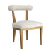 Palla Cream Boucle Dining Chair - UK - Home And Beyond