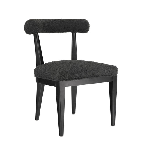 Palla Black Boucle Dining Chair - UK - Home And Beyond