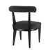 Palla Black Boucle Dining Chair - UK - Home And Beyond
