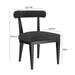 Palla Black Boucle Dining Chair - UK - Home And Beyond