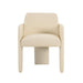 Leo Cream Performance Vegan Leather Dining Chair - Home And Beyond