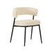 Maxine Cream Performance Vegan Leather Dining Chair - Home And Beyond