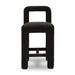 Hazel Black Boucle Counter Stool - Home And Beyond
