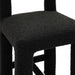 Hazel Black Boucle Counter Stool - Home And Beyond