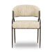 Tatum Taupe Textured Performance Boucle Dining Chair - Home And Beyond