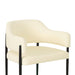 Sezanne Cream Vegan Leather Dining Chair - Home And Beyond