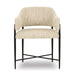 Sezanne Taupe Textured Performance Boucle Dining Chair - Home And Beyond