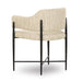 Sezanne Taupe Textured Performance Boucle Dining Chair - Home And Beyond