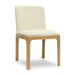Rebecca Cream Performance Velvet Dining Chair - Home And Beyond