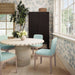 Rebecca Light Blue Performance Velvet Dining Chair - Home And Beyond