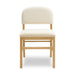 Calla Cream Performance Velvet Dining Chair - Home And Beyond