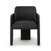 Leo Black Performance Vegan Leather Dining Chair - Home And Beyond