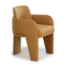 Leo Tan Performance Vegan Leather Dining Chair - Home And Beyond