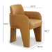 Leo Tan Performance Vegan Leather Dining Chair - Home And Beyond