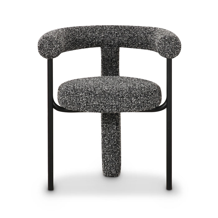 Synn Black Performance Boucle Dining Chair - Home And Beyond