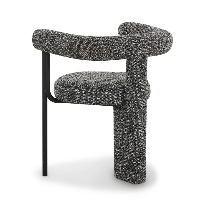 Synn Black Performance Boucle Dining Chair - Home And Beyond