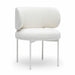 Maureen Cream Performance Upcycled Linen Dining Chair - Home And Beyond