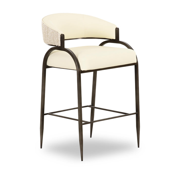 Tatum 2-Tone Performance Vegan Leather Counter Stool - Home And Beyond